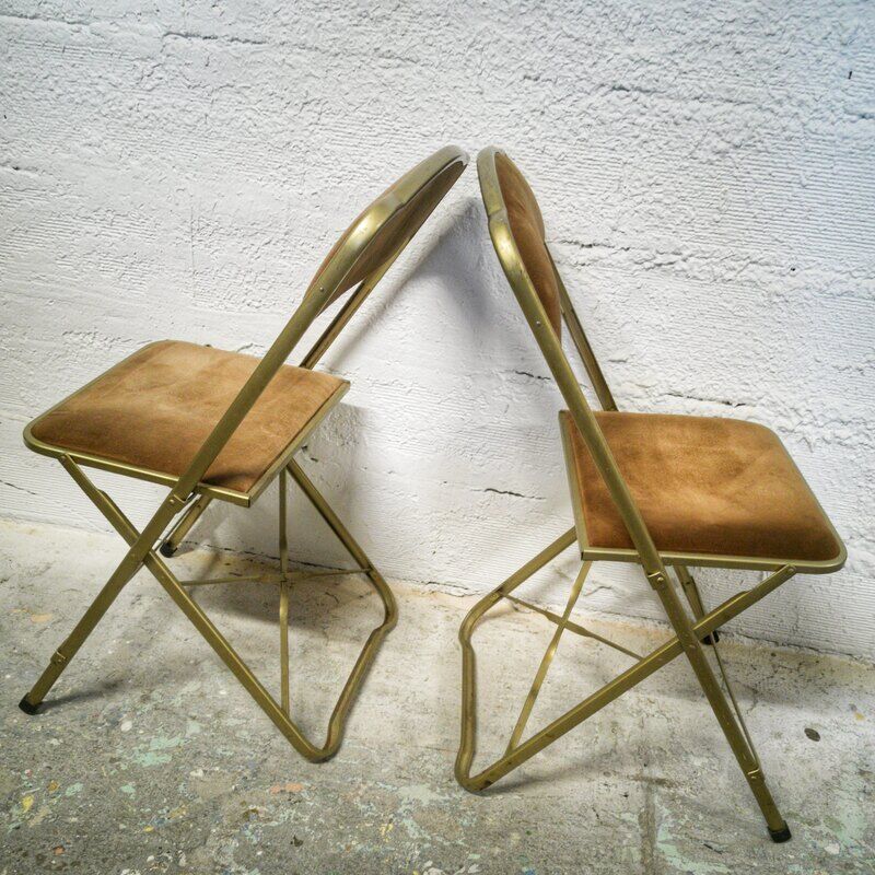 Pair of Chaisor folding chairs