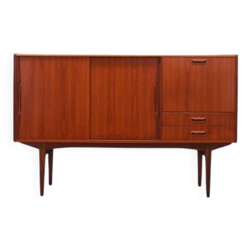 Enfilade en teck, design danois, années 1960, production : Danemark