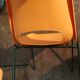 Vintage orange chairs