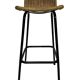 Tabouret de bar vintage Dirk van Sliedregt Rohe Noordwolde 1960 Pays-Bas