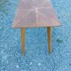 Coffee table from the 50s spindle feet