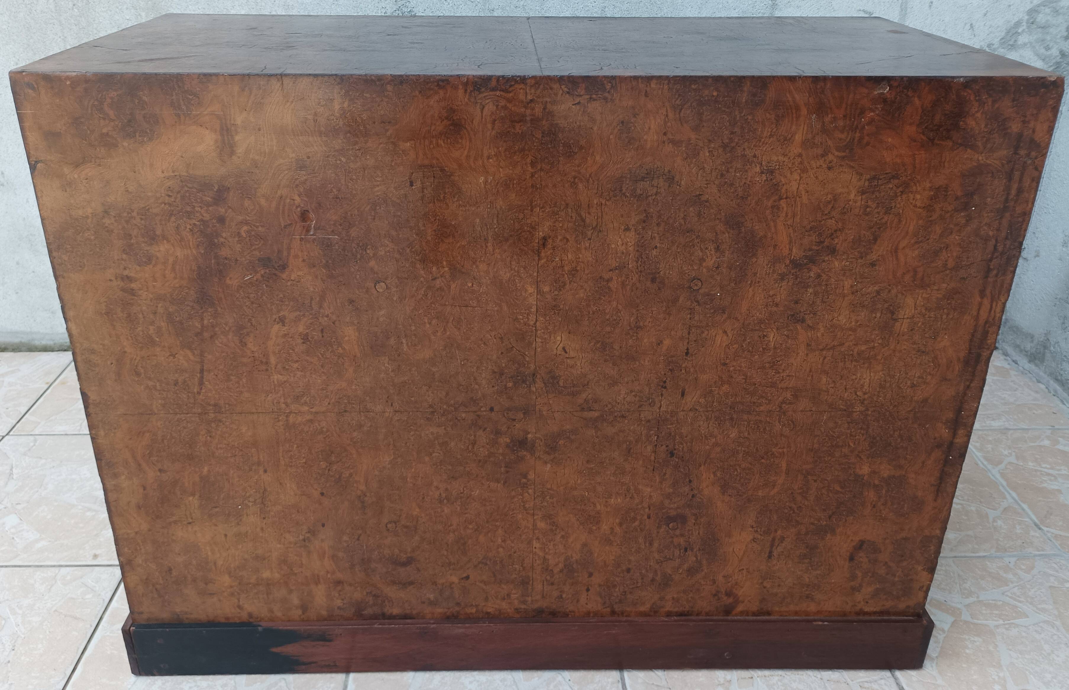 Meuble de métier 10 tiroirs en noyer