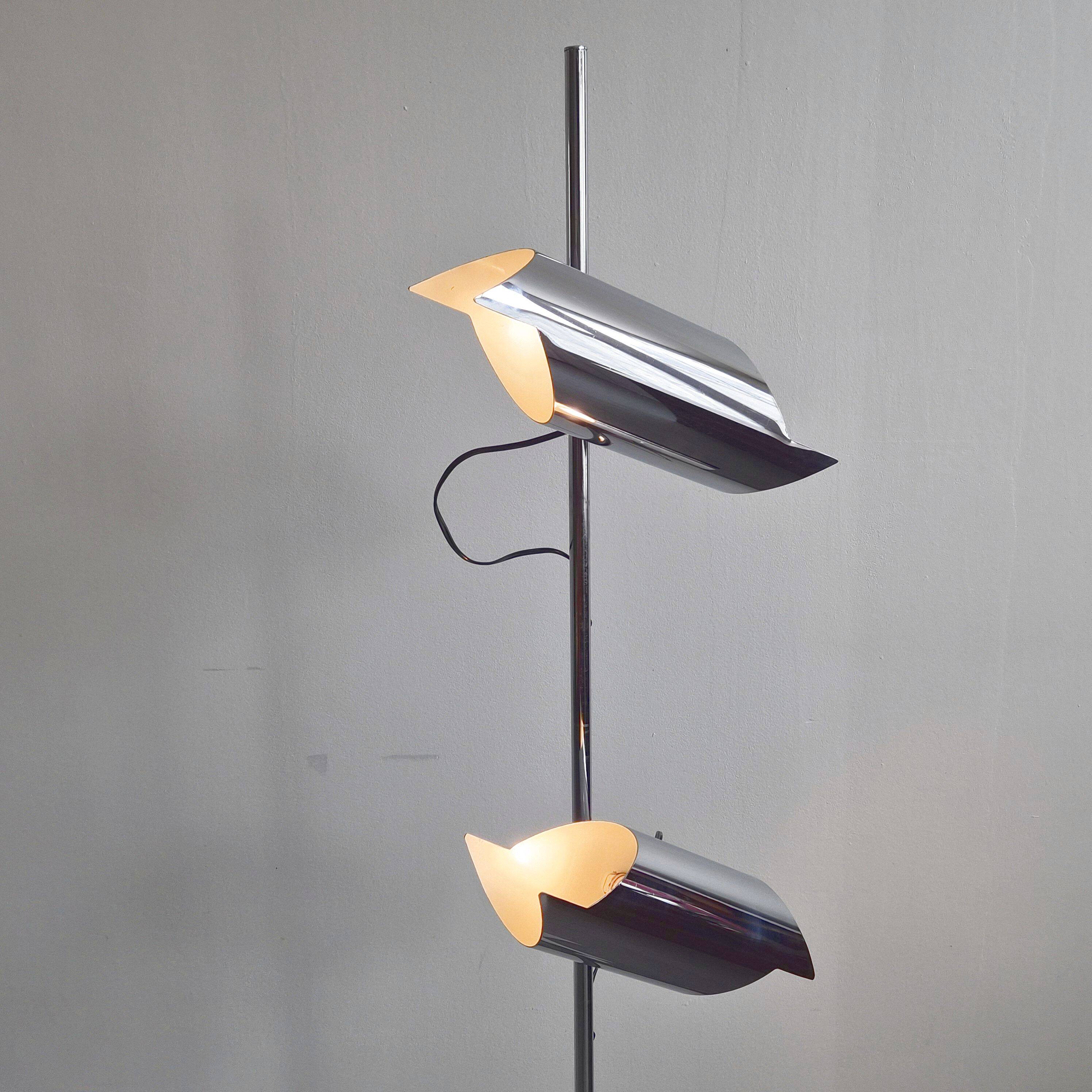 Vintage space age floor lamp 1970