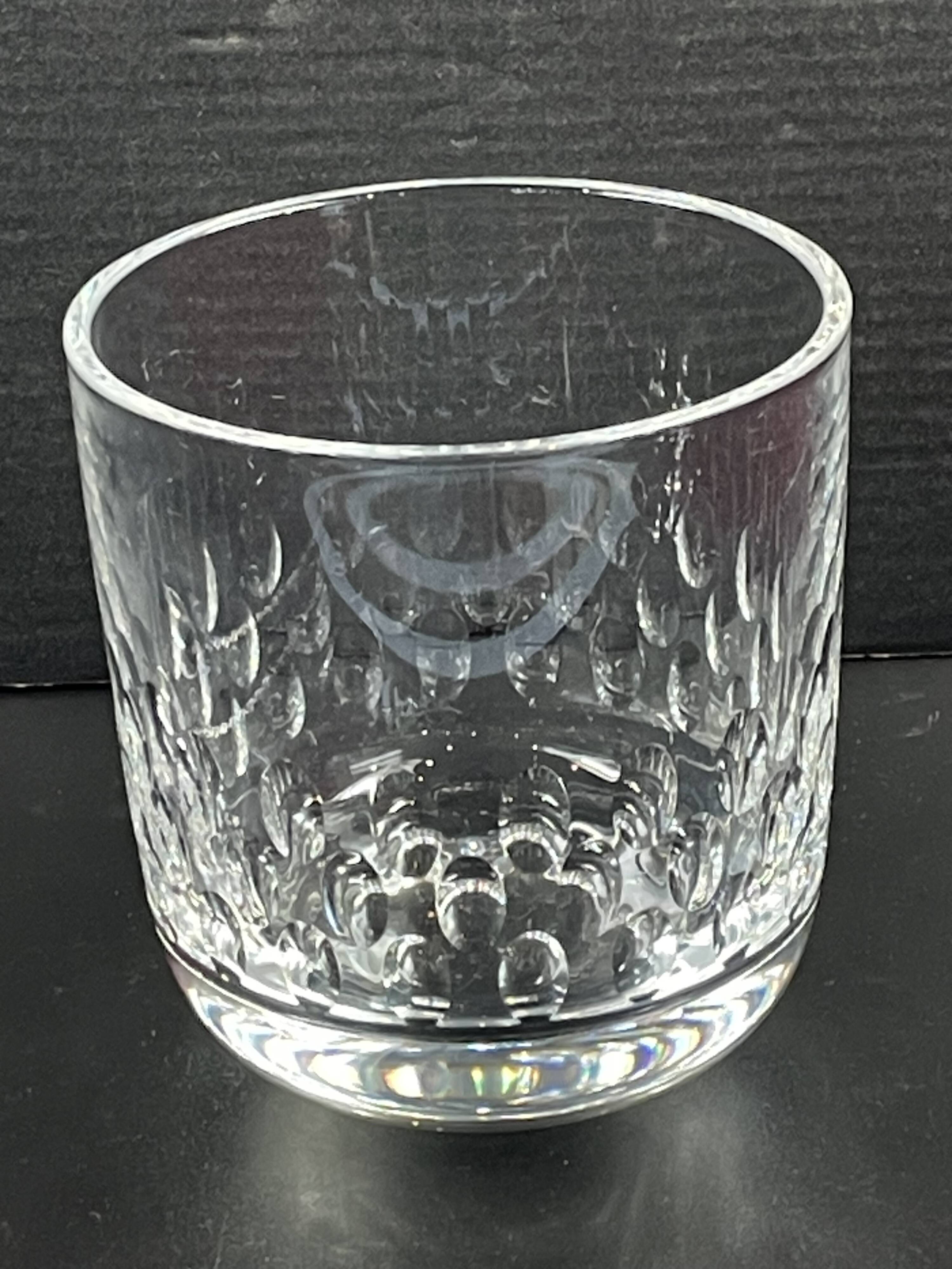 Tableware crystal ice bucket H 15.5 cm, diameter 15 cm