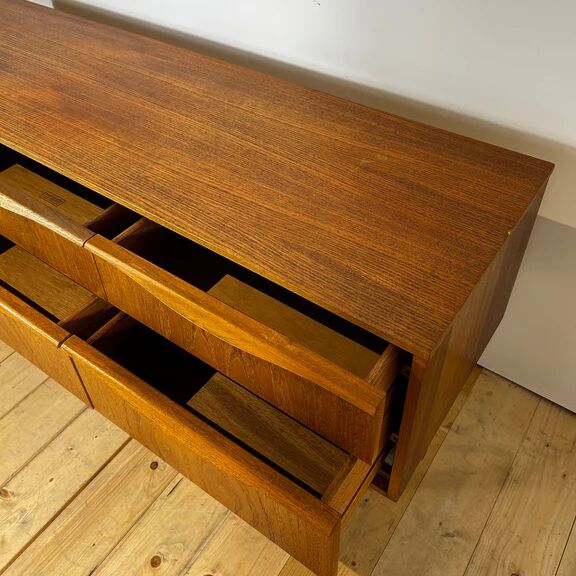 Commode en teck Austinsuite mid-century, années 1960