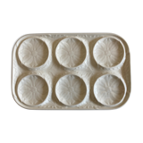 Dish in white gien earthenware