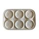 Dish in white gien earthenware