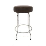 Set of 3 bar stools in faux leather, Johanson Design, Markaryd, Sweden, 1970.