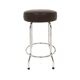 Set de 3 tabourets de bar en simili-cuir, Johanson Design, Markaryd, Suède, 1970