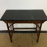 Small vintage wooden desk / console table