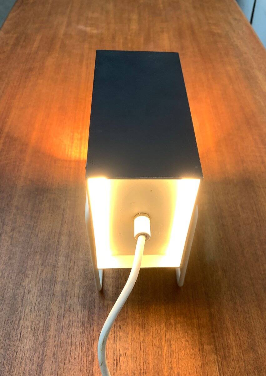 Mid-century minimalist table lamp by Wilhelm Braun Feldweg for Doria Leuchten, 1960s.