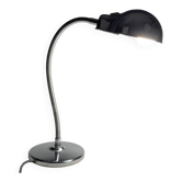 Lampe de table chromée Space Age bras articulé design moderniste 1960