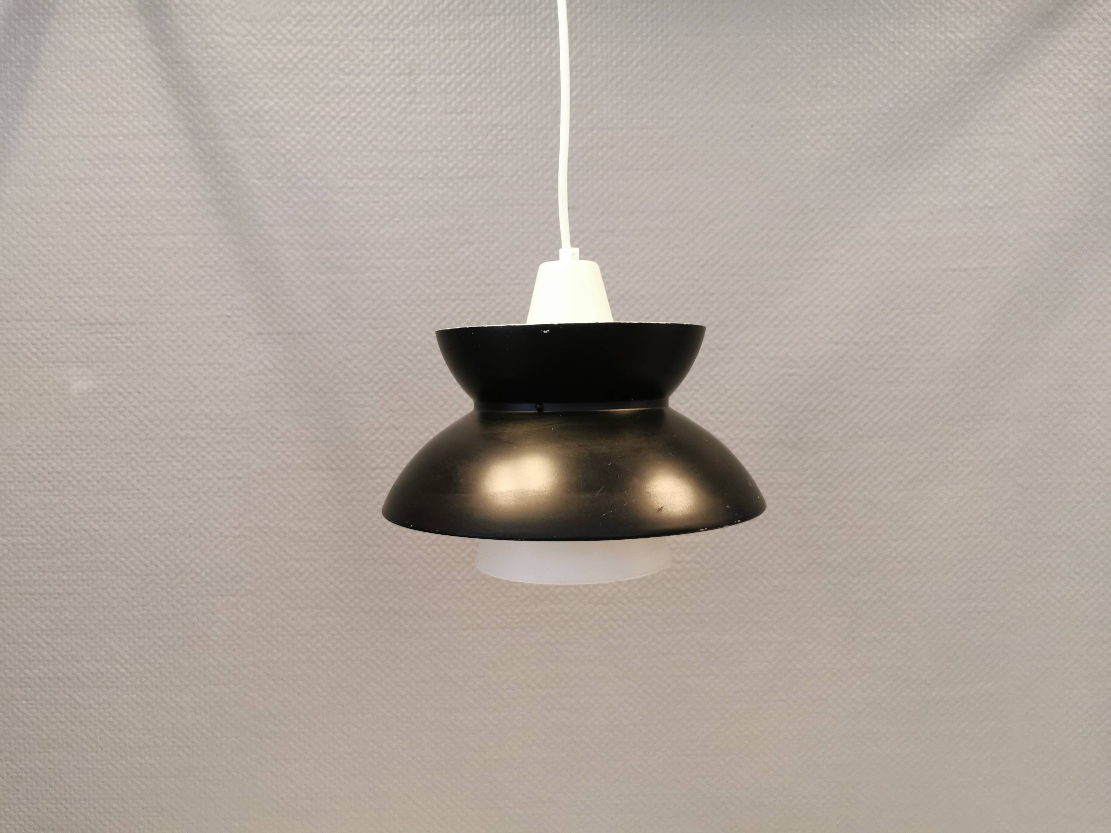 Navy hanging lamp, by Utzon for louis poulsen denmark 1960s