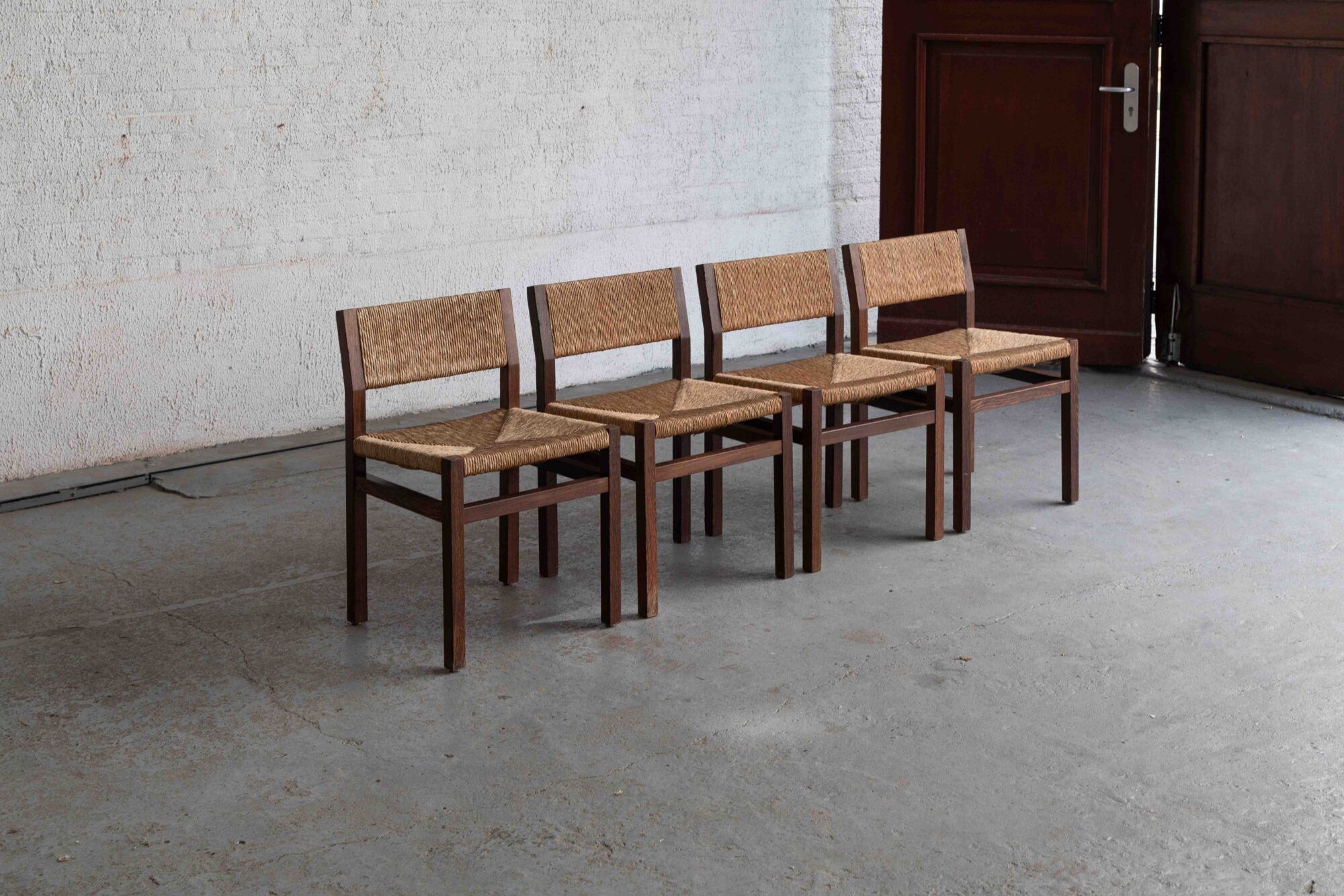 Set of 4 dining chairs ‘SE82’ by Martin Visser