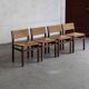 Set of 4 dining chairs ‘SE82’ by Martin Visser