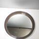 Vintage round mirror - gilac n° 1813 - smoked plexiglass - 1970s