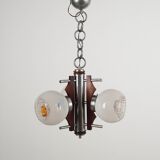 Pendant lamp, Murano glass, Italian design, 1970s, production: Italy