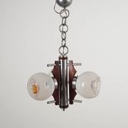 Pendant lamp, Murano glass, Italian design, 1970s, production: Italy