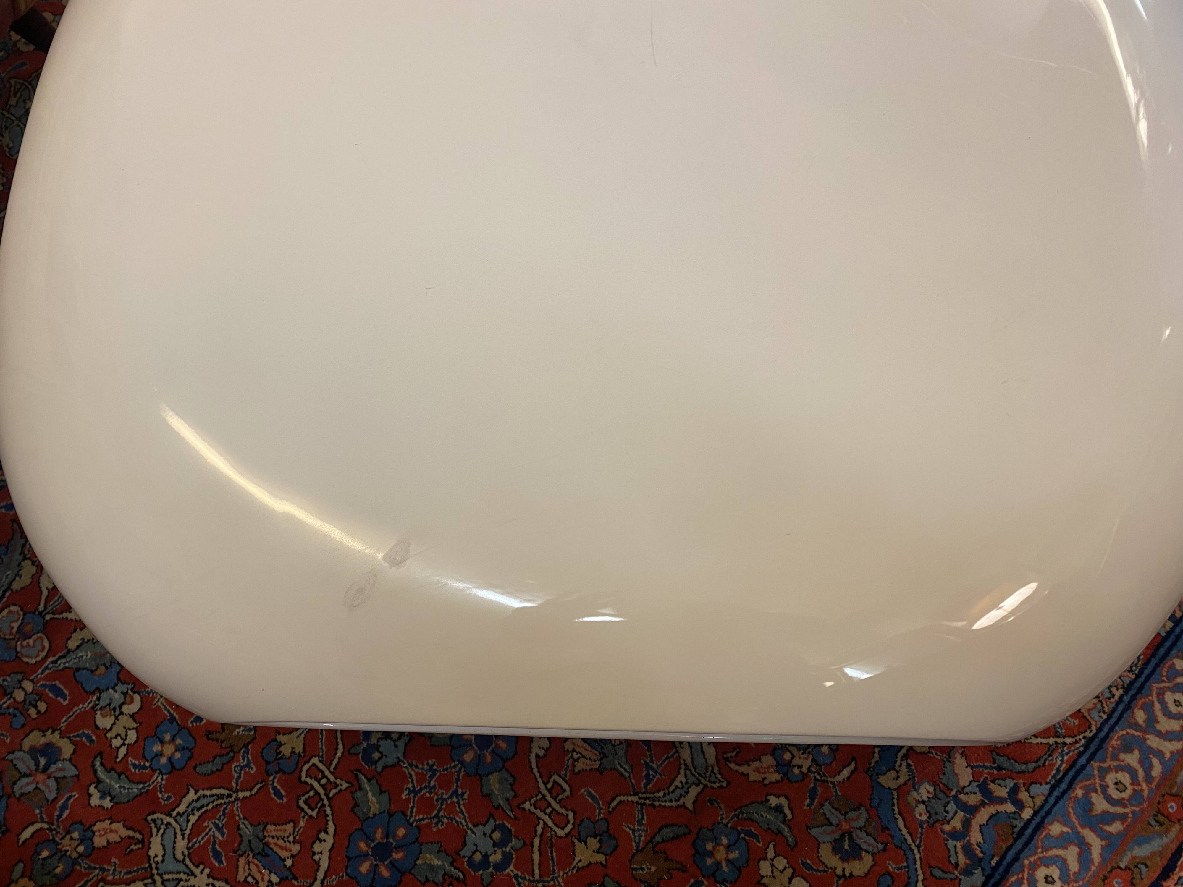 80s fiberglass coffee table