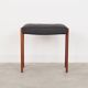 Teak footstool, Danish design, 1970s, production: Denmark