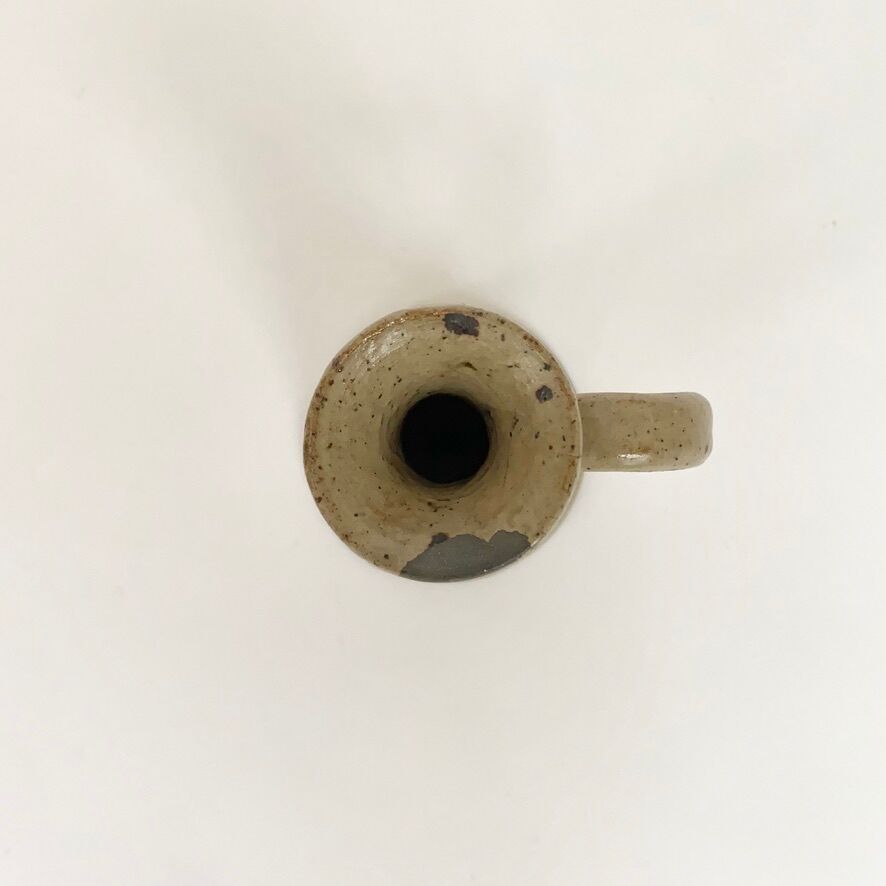 Bougeoir grès vintage