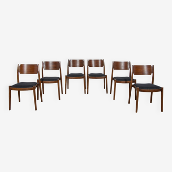 Mid-century danish  chairs, set of 6