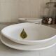 Set of 6 plates and 2 dishes.