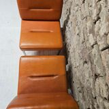 Pair of vintage low chairs 1970"