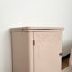 Petite commode rose rénovée