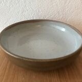 Hollow dish in enamelled sandstone