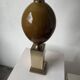 Pair of Philippe Barbier table lamps from the 70s