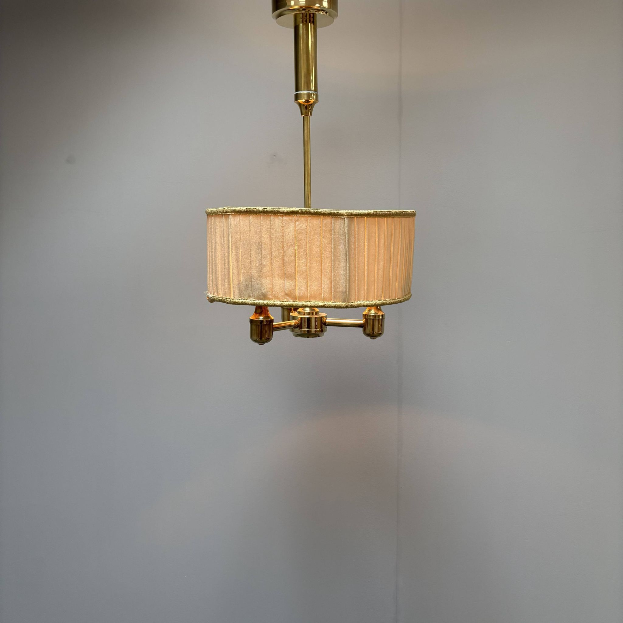Mid-Century Modern Brass Pendant , 1960s, Germany
