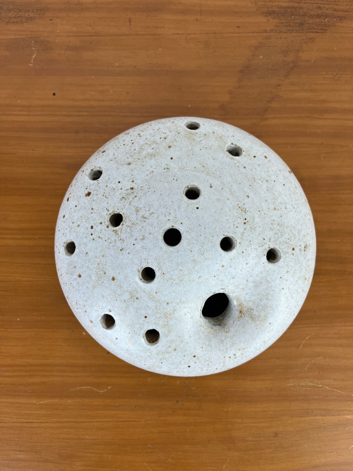 Ceramic flower holder Tromborg Denmark Scandinavian