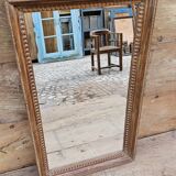 Burmese teak mirror