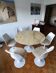 Tulip table and chair set Knoll