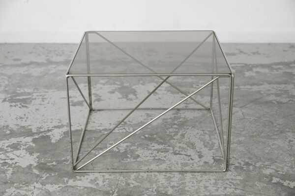 Tables d’appoint Isocèle par Max Sauze, années 70.