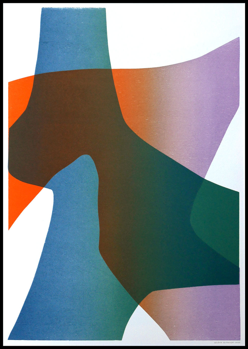 Poster "souplesse #1"