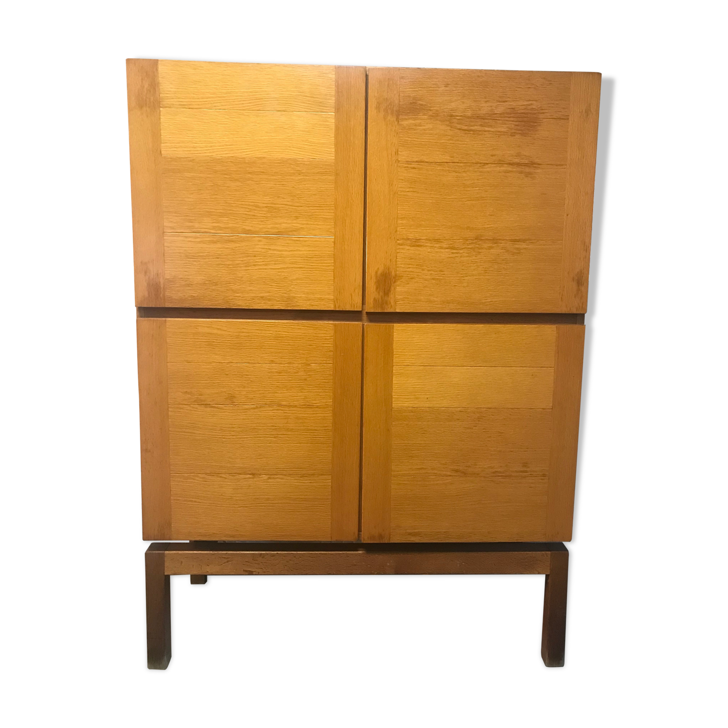 Vintage wardrobe / bar furniture / buffet brutalism