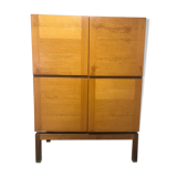 Vintage wardrobe / bar furniture / buffet brutalism