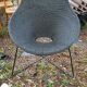 Garden armchair natural braiding