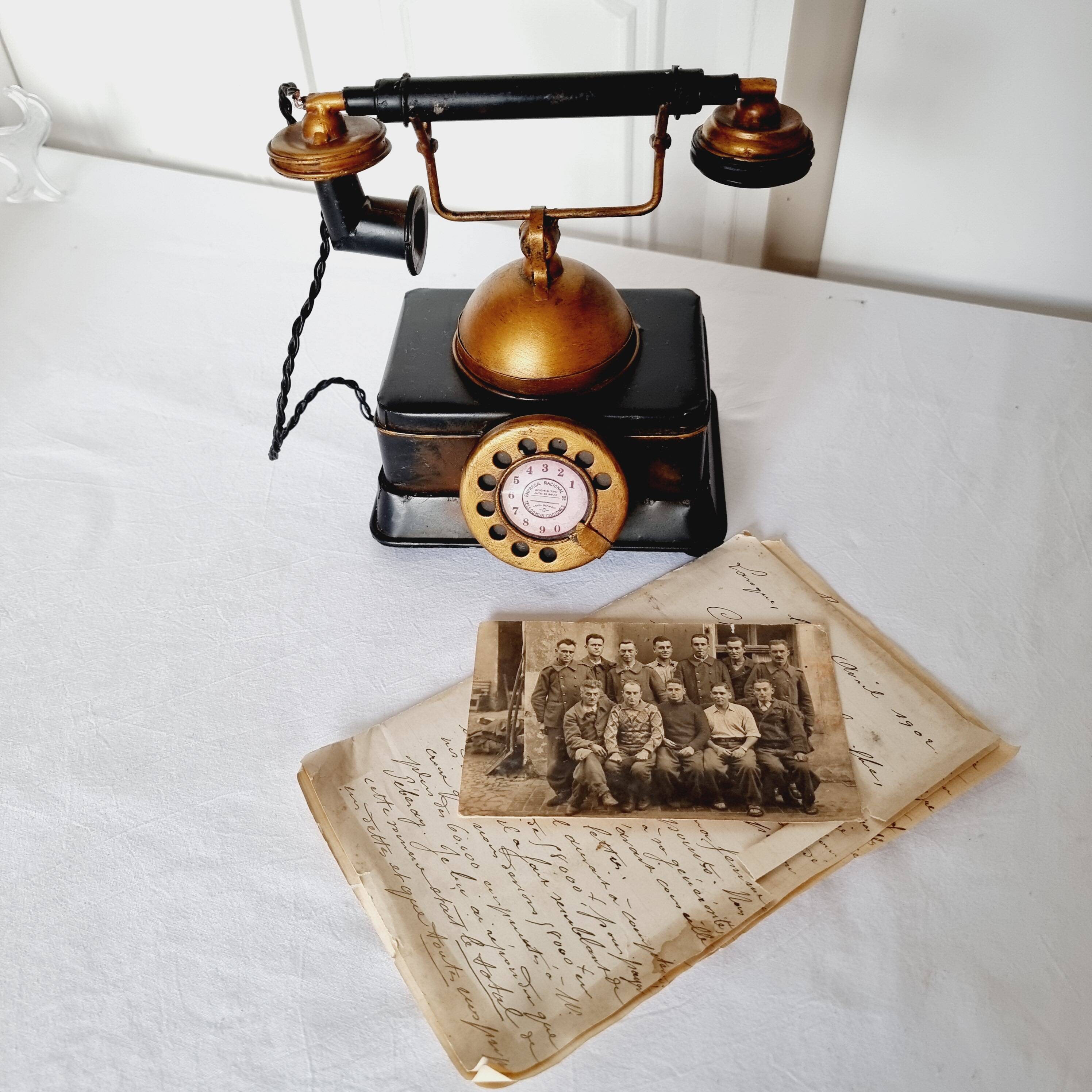 Old original collectible telephone from the mid 1930s