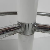 2 vintage bar stools with swivel seat