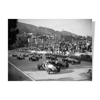 Photographie "grand prix f1 de Monaco 1950"