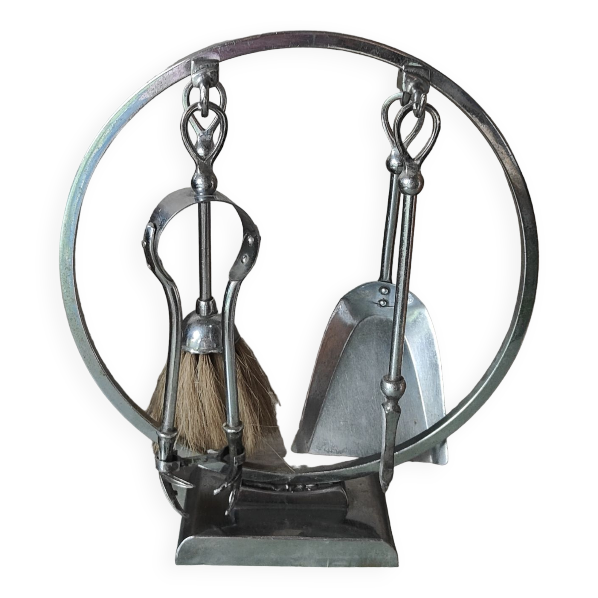 Vintage fireplace table servant