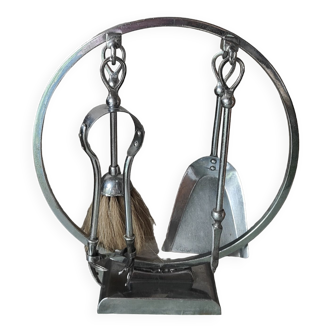 Vintage fireplace table servant