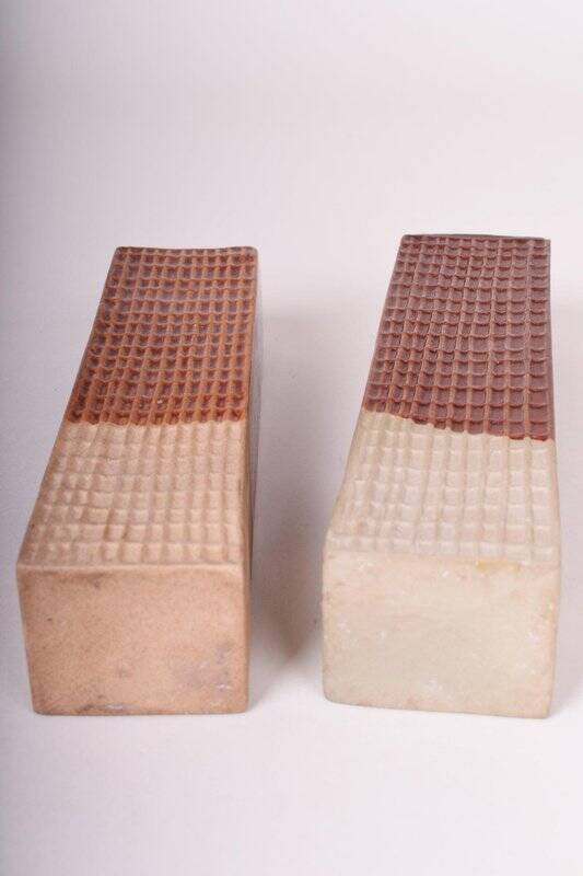 Mid-Century Czech Ceramic Vases by Kramika Horní Bříza, 1970s, Set of 2