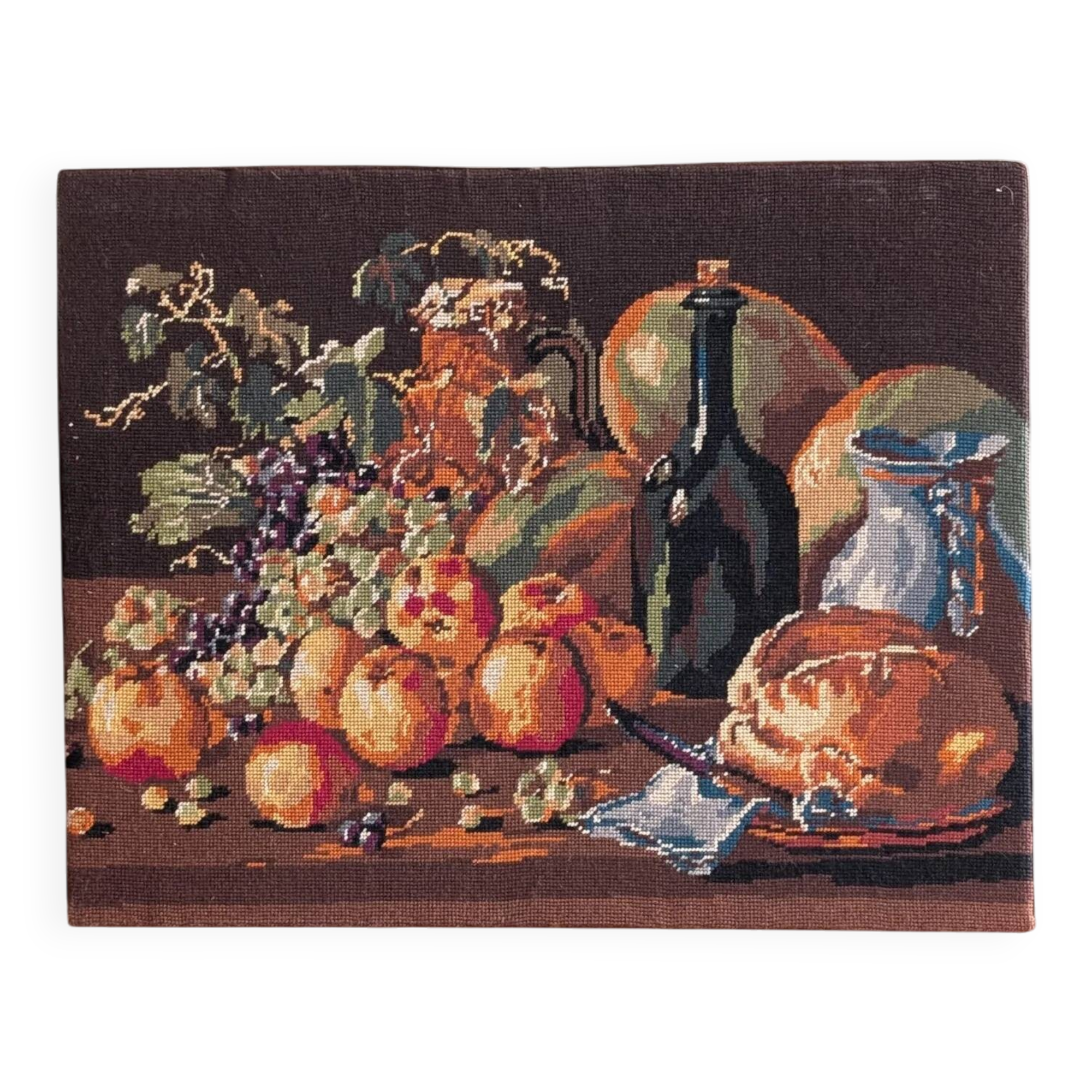 Tapisserie “Nature morte gourmande” – 50 x 64 cm