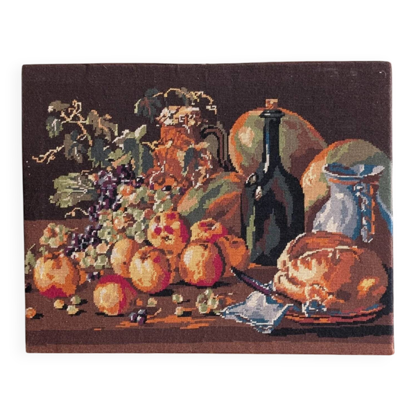 Tapisserie “Nature morte gourmande” – 50 x 64 cm — Beyit
