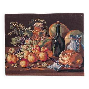 “Gourmet Still Life” Tapestry – 50 x 64 cm