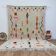 Handmade wool Berber rug 300x186 cm